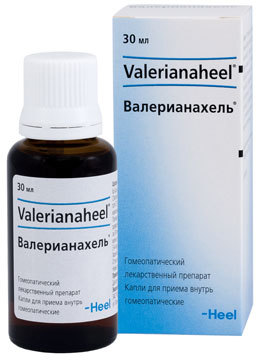 Валерианахель кап д/внут пр гомеопат 30мл N1 фл-кап т с ПК